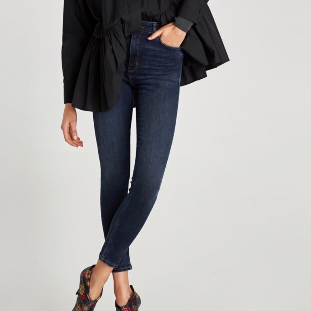 Zara high waisted jeans